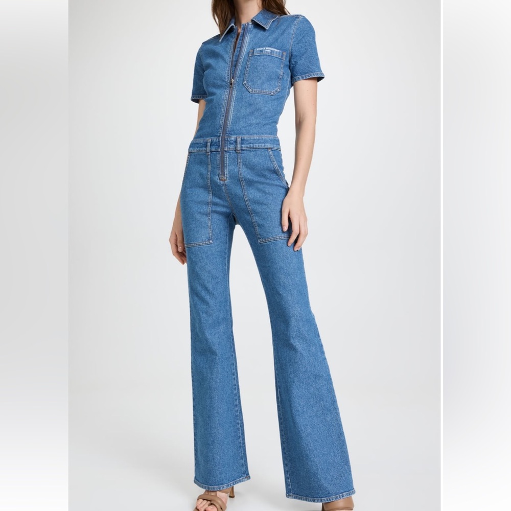 COPY - Stella McCartney denim boHo jumpsuit size 42 Italy size 8 USA
